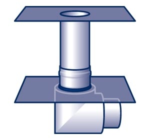 Dachgully-System, waagerecht, wärmegedämmt Dachgully-System, waagerecht, wärmegedämmt