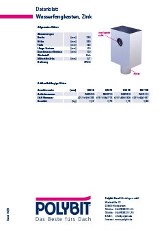 Download Wasserfangkasten