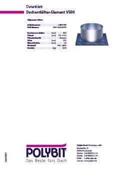 Download Dachentlüfter-Montage-Element für V 500